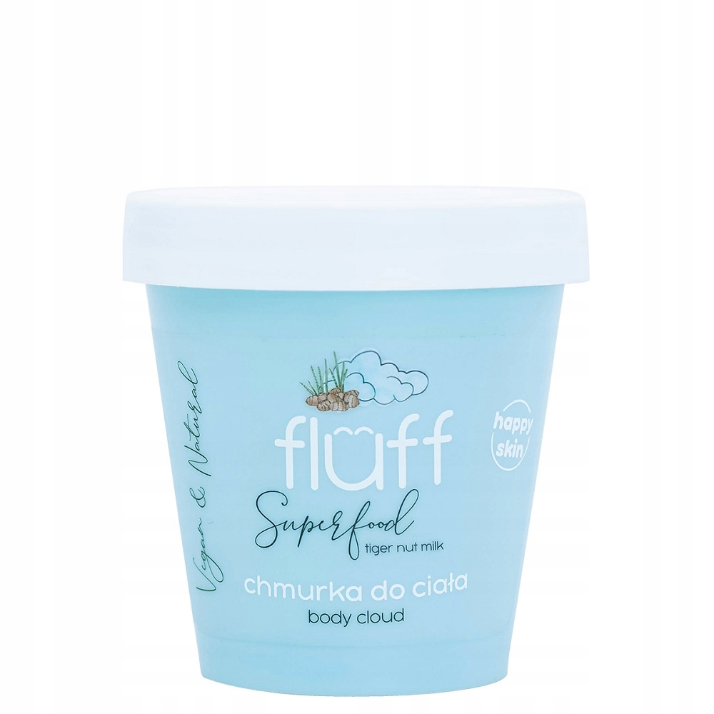 

Fluff Superfood wygładzająca chmurka do ciała