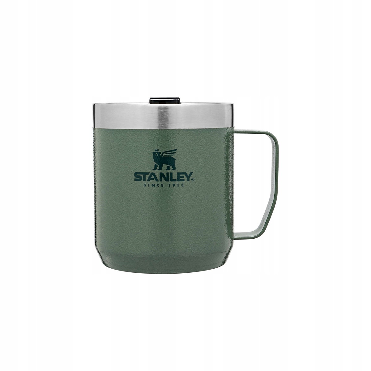 Termohrnek Stanley Camp Mug 0,35 l, hnědý, kempingový Hammertone Green
