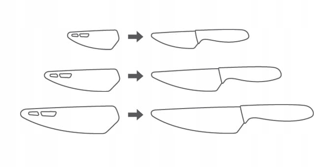 Nóż z ostrzem ceramicznym VITAMINO 12 cm Marka Tescoma