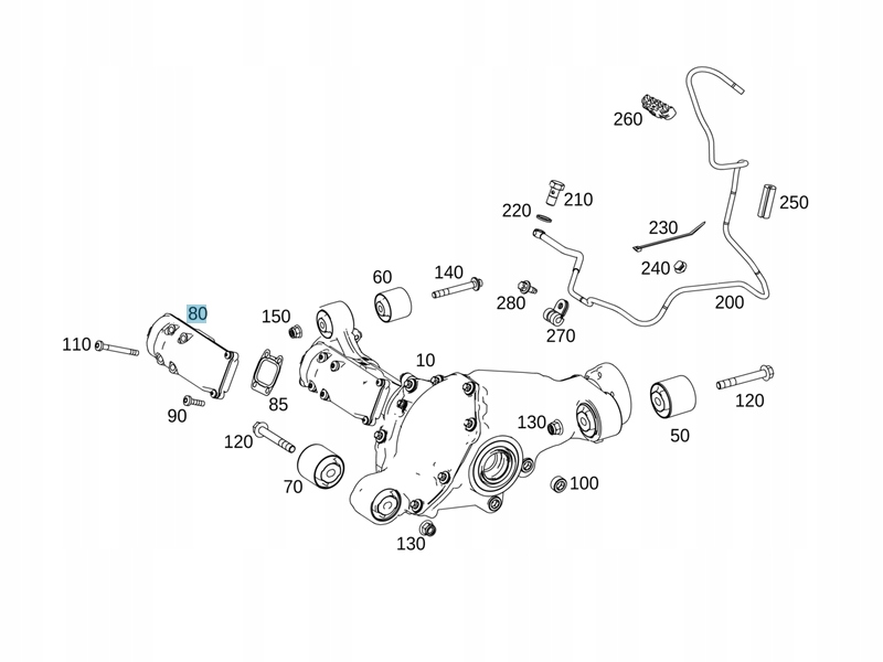 A4639064602 - ORG блокировка дифференциала MERCEDES G W463