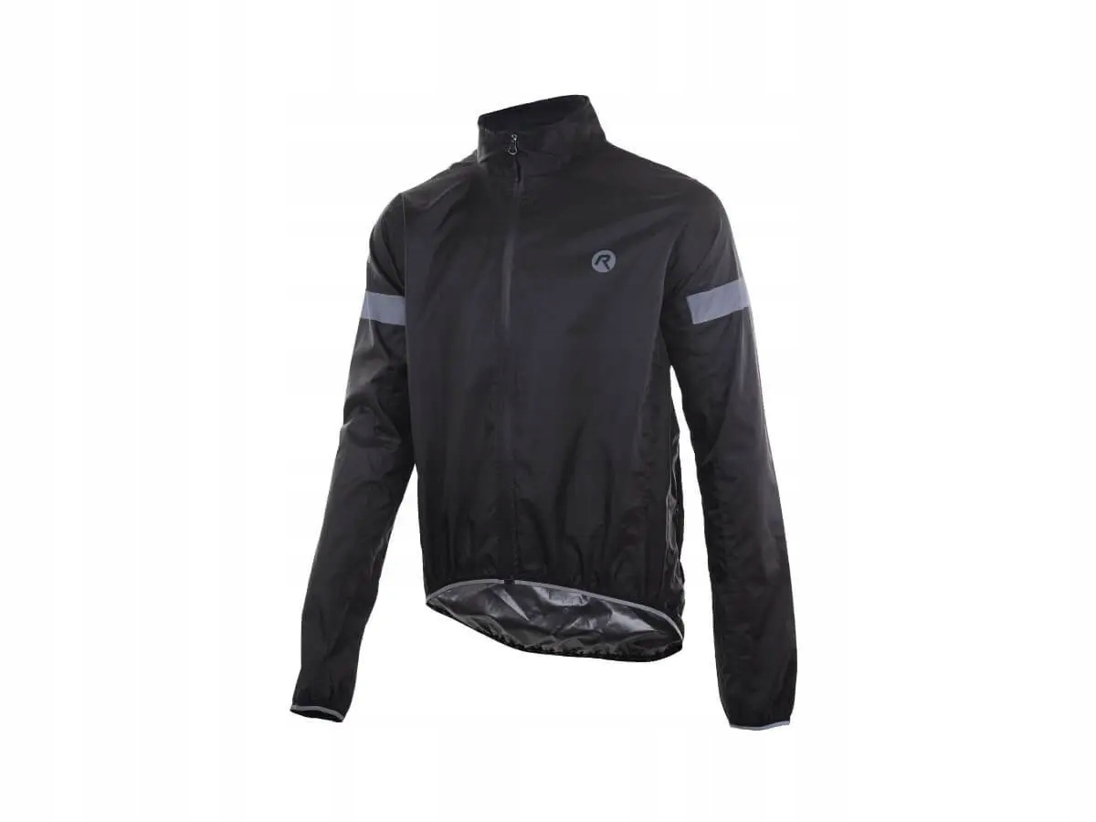 Kurtka rowerowa Rogelli Protect czarny M