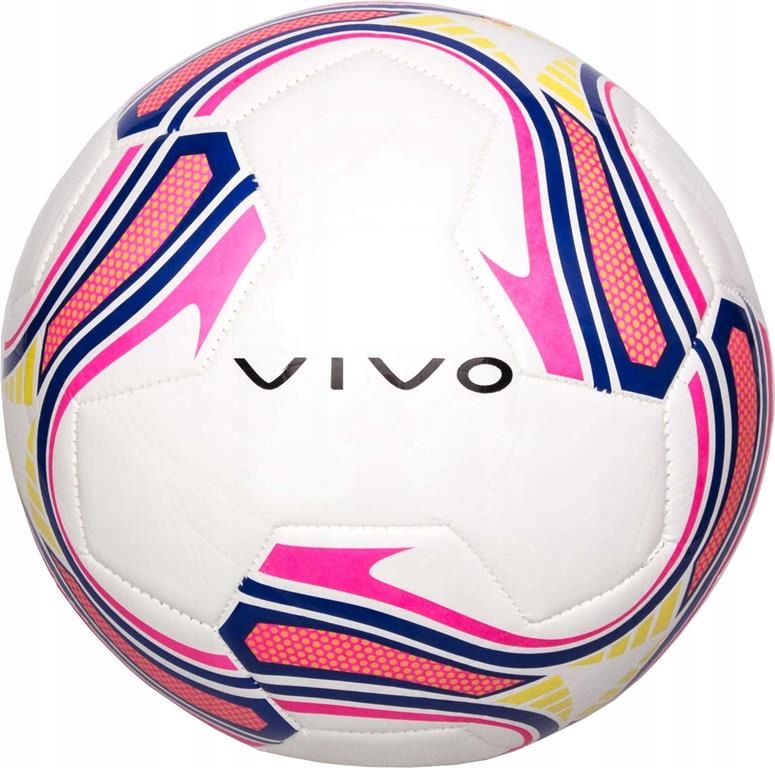 Pilka Nozna Vivo Goal 5 Bialo-rozowo-zolta 4541912 Rojax