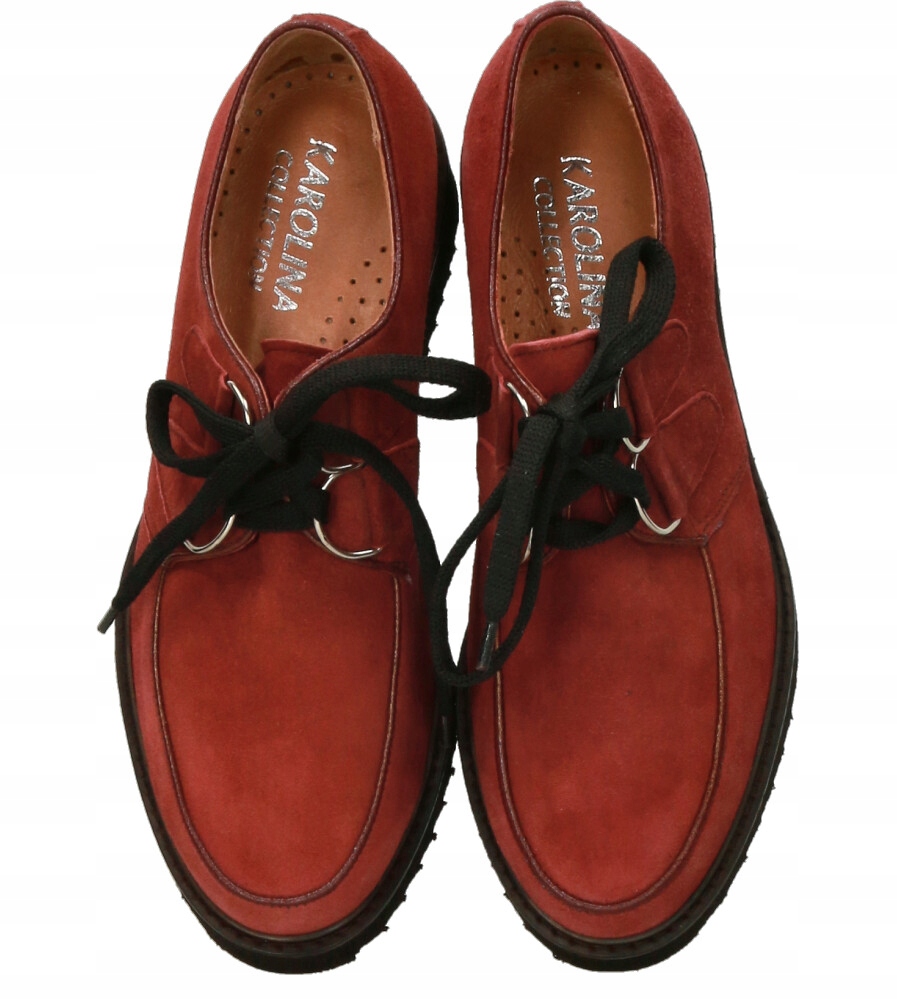 CREEPERSY CASU SKÓRZANE PÓŁBUTY NA PLATFORMIE r 36 Model 1992