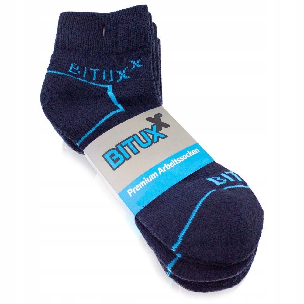 Ponožky 3/4 vel 39-50, modré, 12 párů