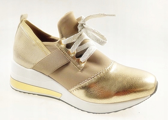 Olivia Shoes 2113 polobotka zlatá vel 37