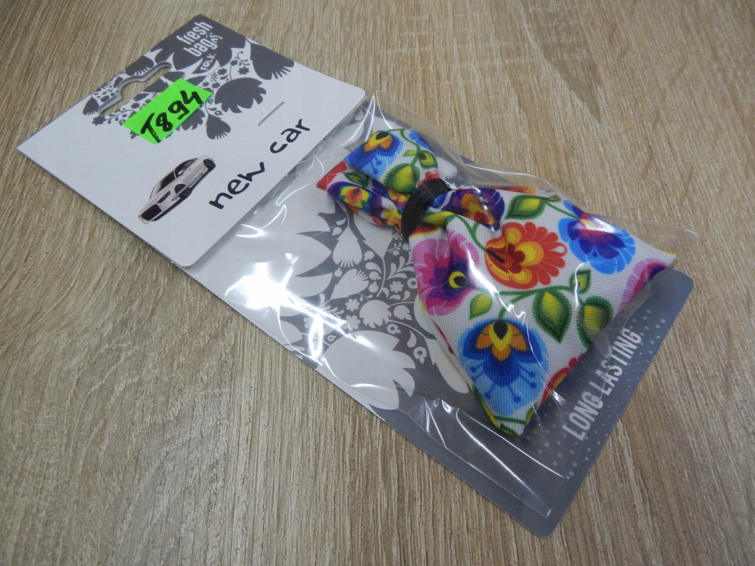 Zapach woreczek Zawieszka Folk Perfume NEW CAR EAN (GTIN) 5904107928456
