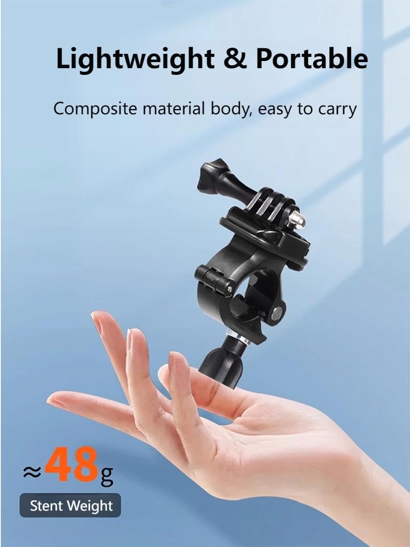 Uchwyt Rowerowy Do Kamer Insta360 DJI Osmo 360 Stopni Lokyoyo — miniatura 7