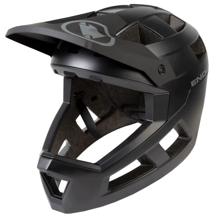 Endura SingleTrack Mips Kask Pełnotwarzowy black S-m