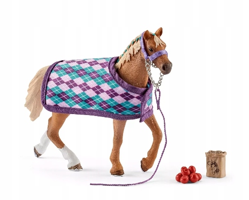 Koń Rasy Angielskej Z Kocem Schleich 42360