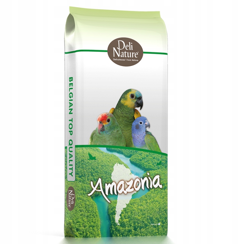 Deli Nature Birdelicious Amazonia Pokarm dla papug Amazonii 15kg