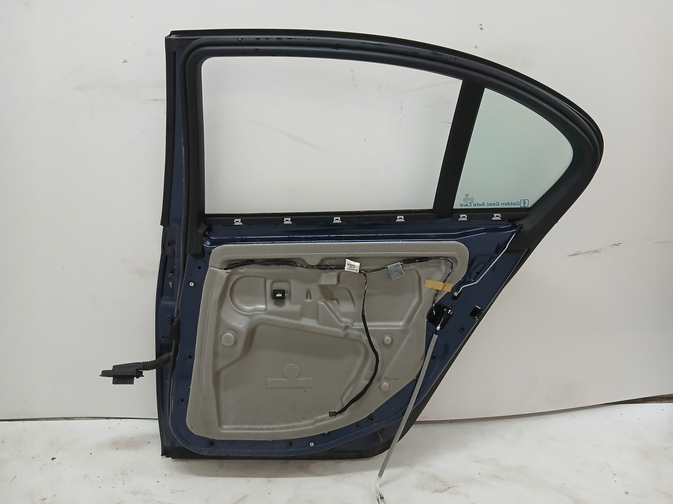 Tür rechts hinten heck BMW E60 A76/5 TIEFSEEBLAU