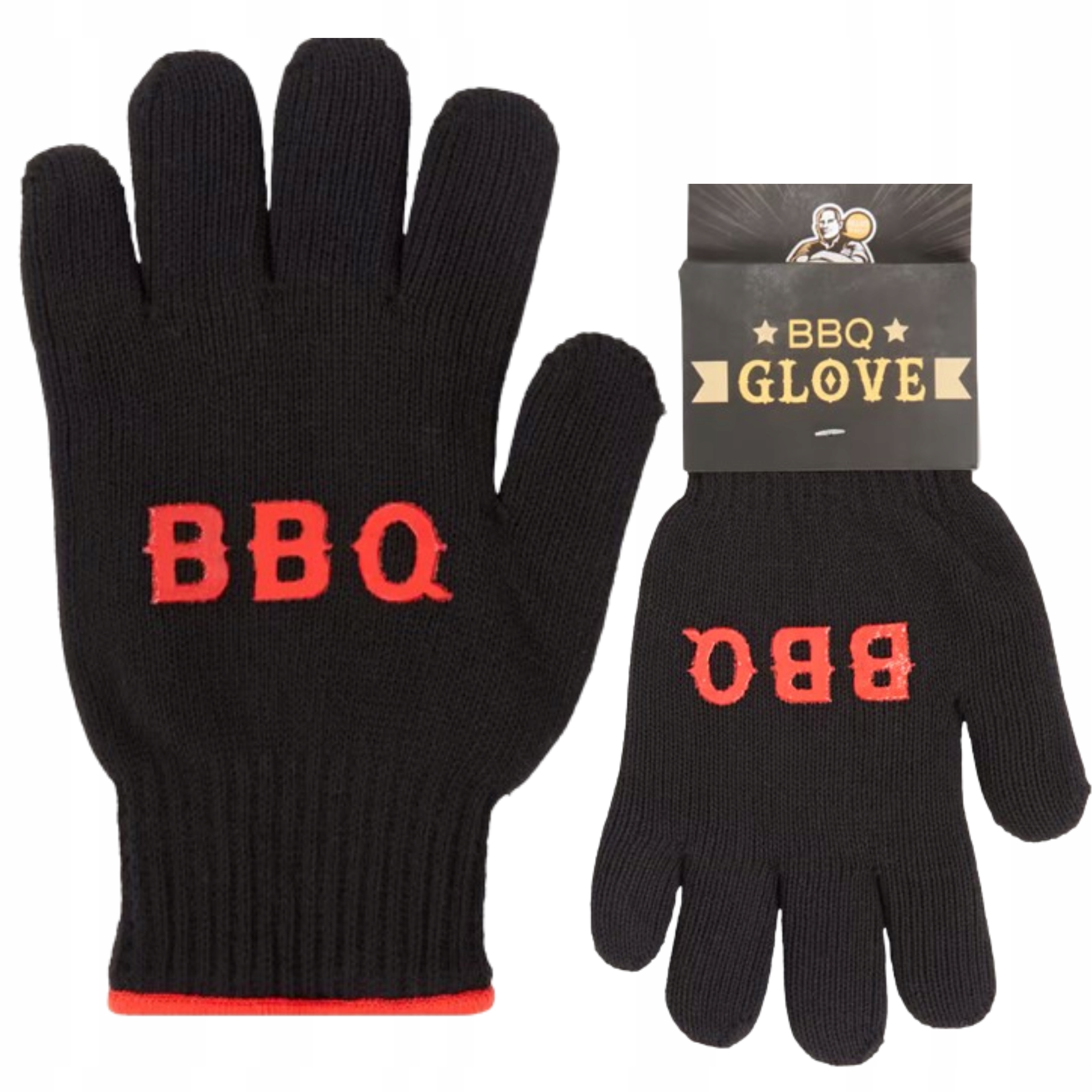 OCHRONNA RĘKAWICA GRILL ŻAROODPORNA OGNIOODPORNA