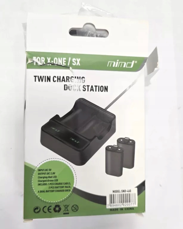 STACJA ŁADUJĄCA DOBE DUAL CHARGING DOCK PUDEŁKO
