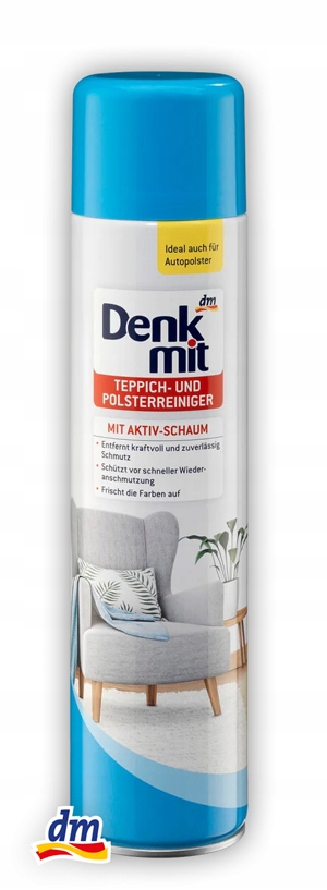 

Pianka Do Prania Dywanów Tapicerki Denkmit 600ml