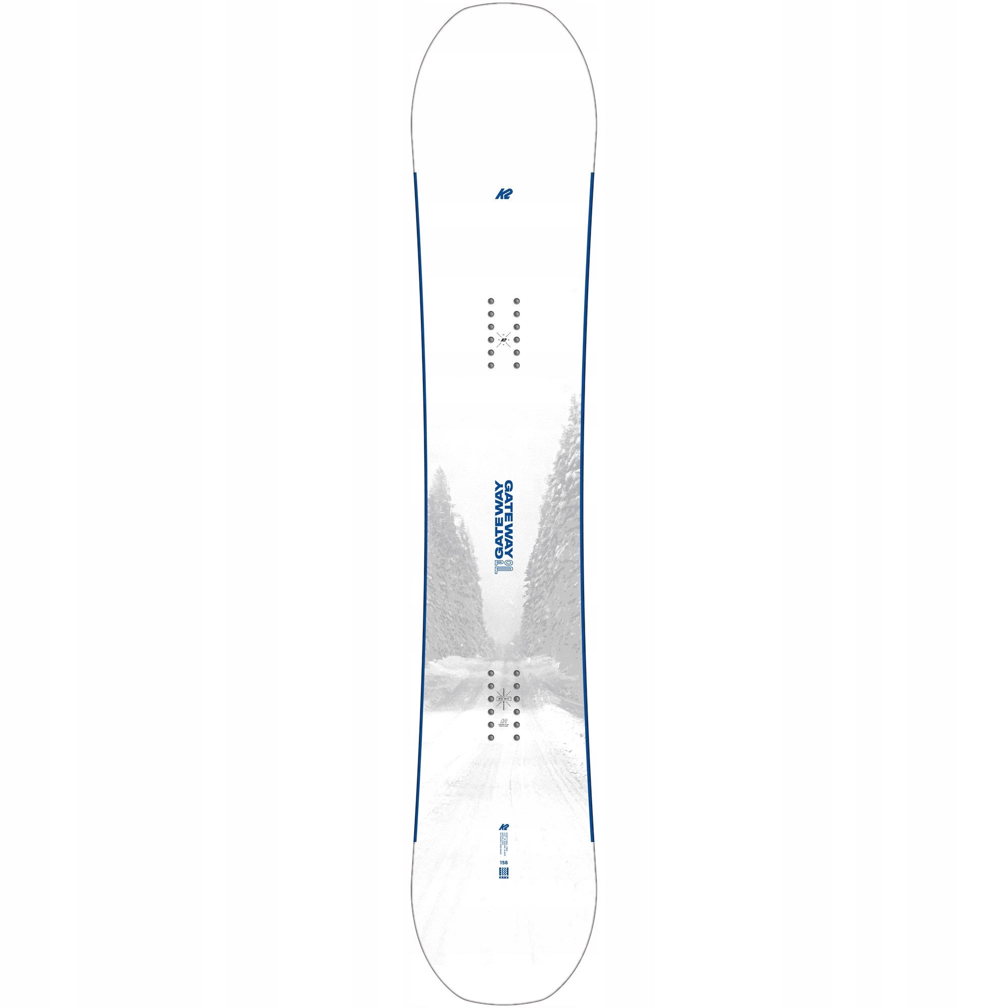 Deska snowboardowa K2 Gateway Pop all-mountain długość 156cm