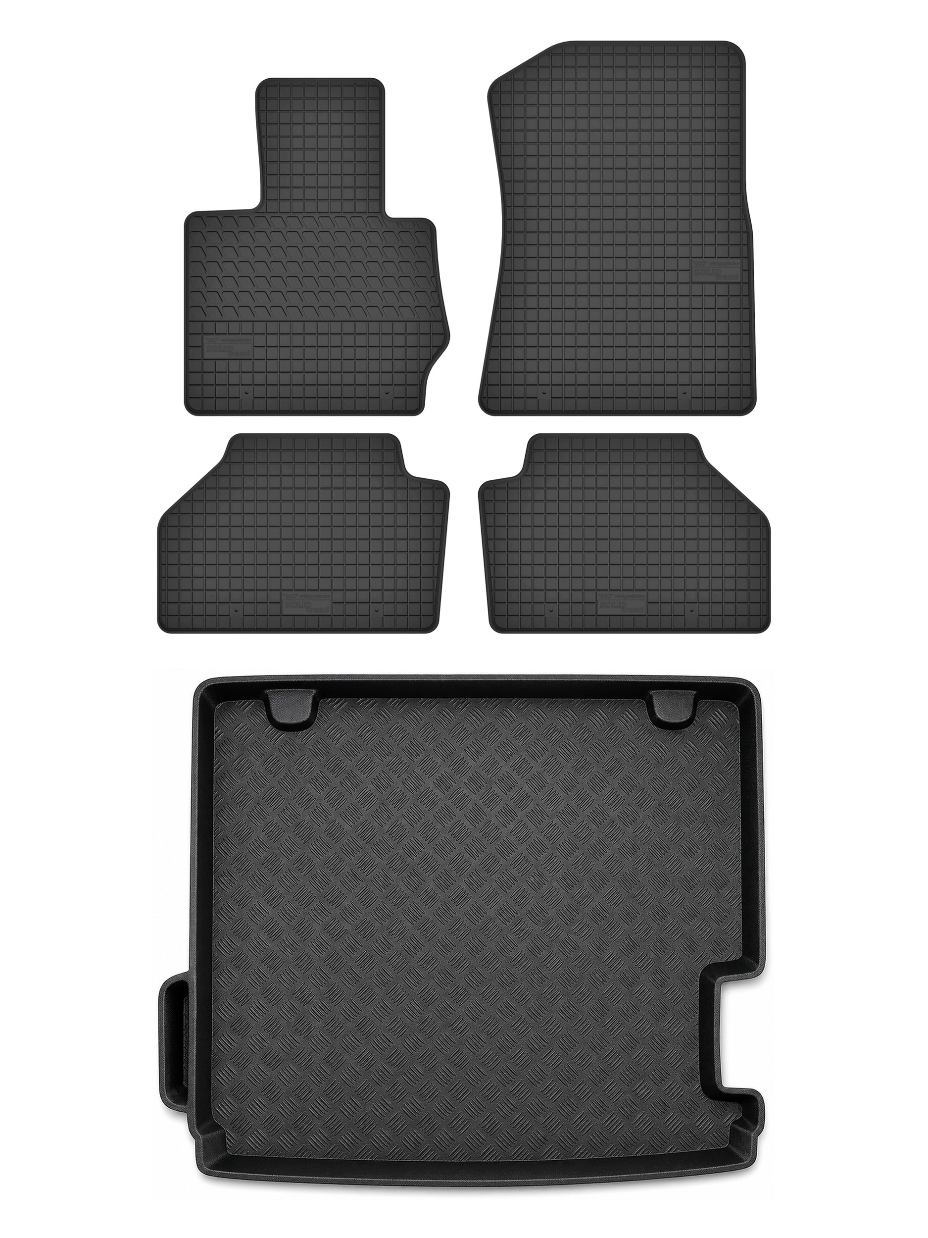 Gumové rohože SolidTread rohož batožinového priestoru pre: Bmw X3 F25 2010-2017 5 el.