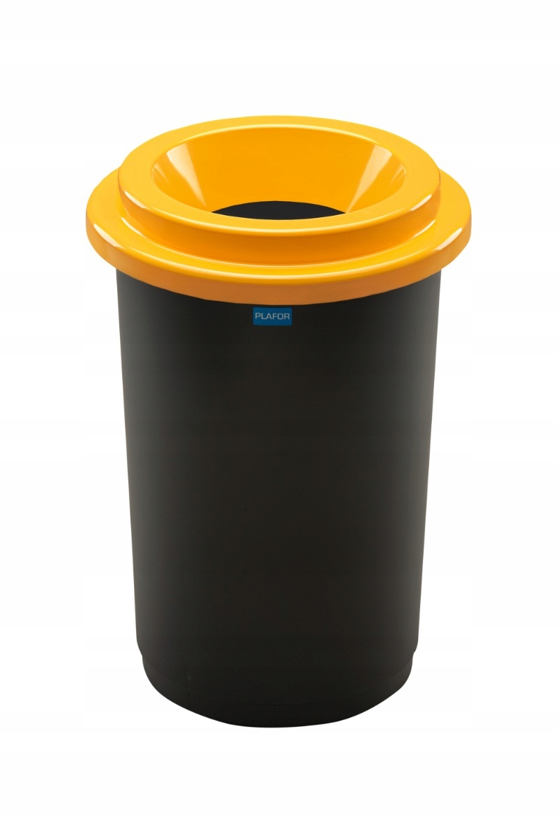 Levně Plafor Eco odpadkový koš 50L Recyklace Žlutá