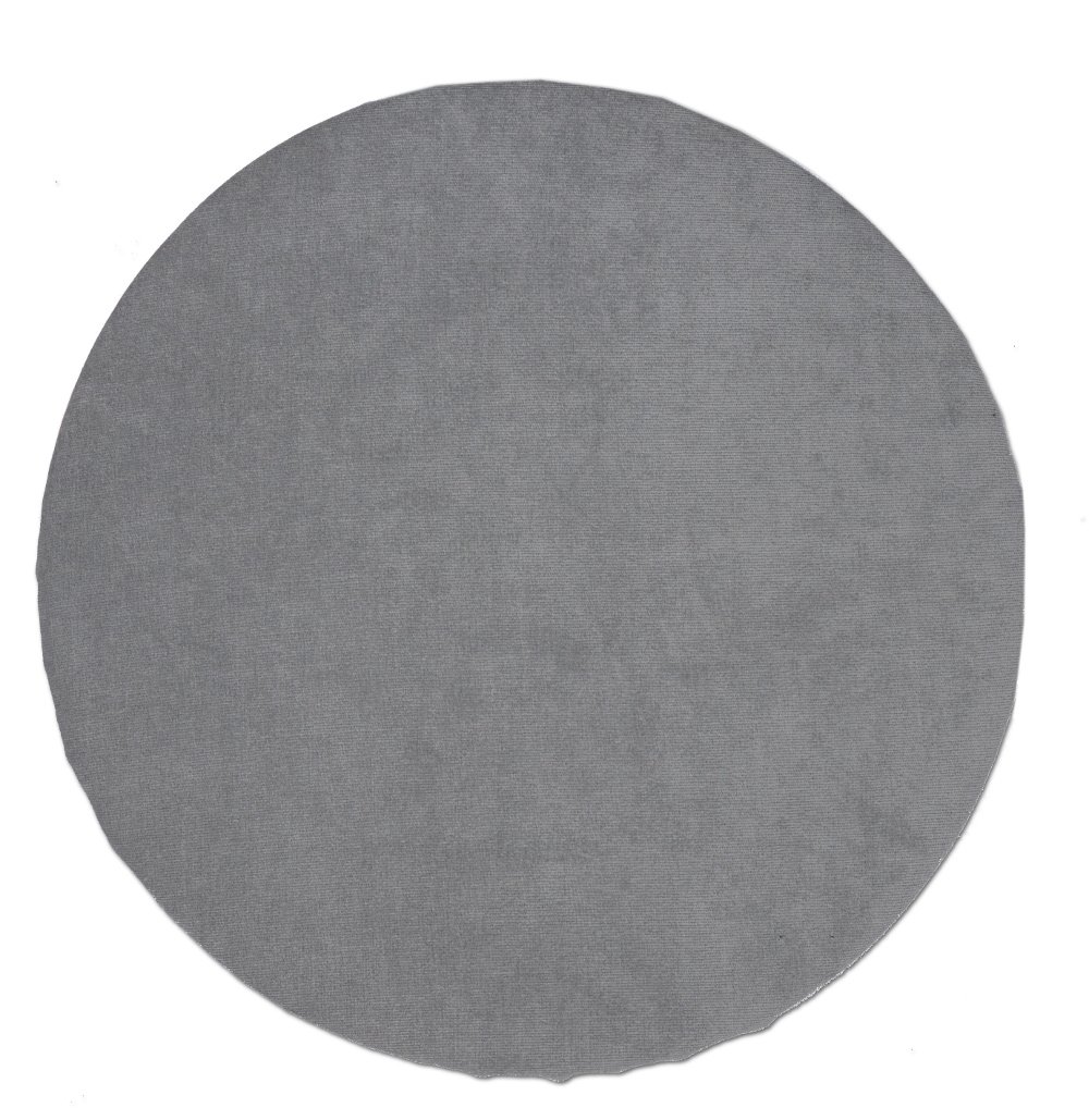 

Okrągła poduszka na taboret 30 cm -jasnoszary soft
