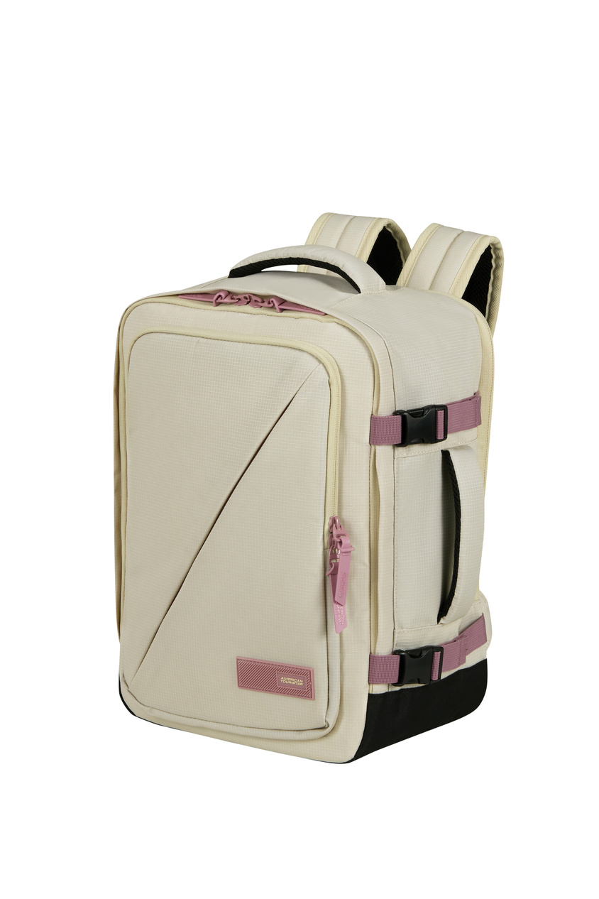 Batoh pod sedadlo American Tourister Take2Cabin Ms béžový Ryanair 26l