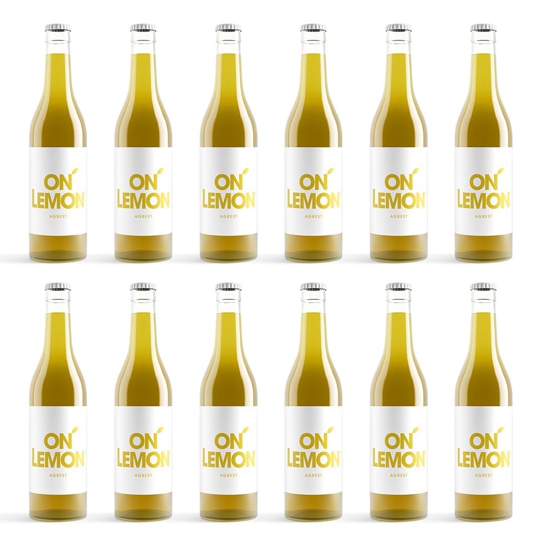Sycený nápoj On Lemon 3960 ml (12 x 330 ml)
