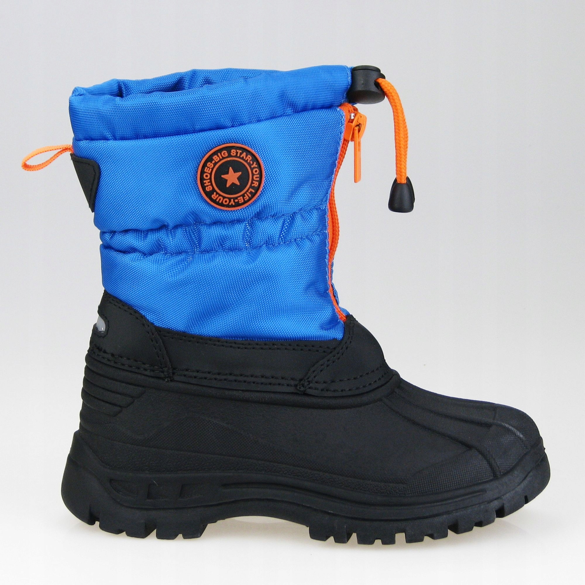 Śniegowce buty dziecięce Zimowe ocieplane Big Star trzewiki SS374032 30