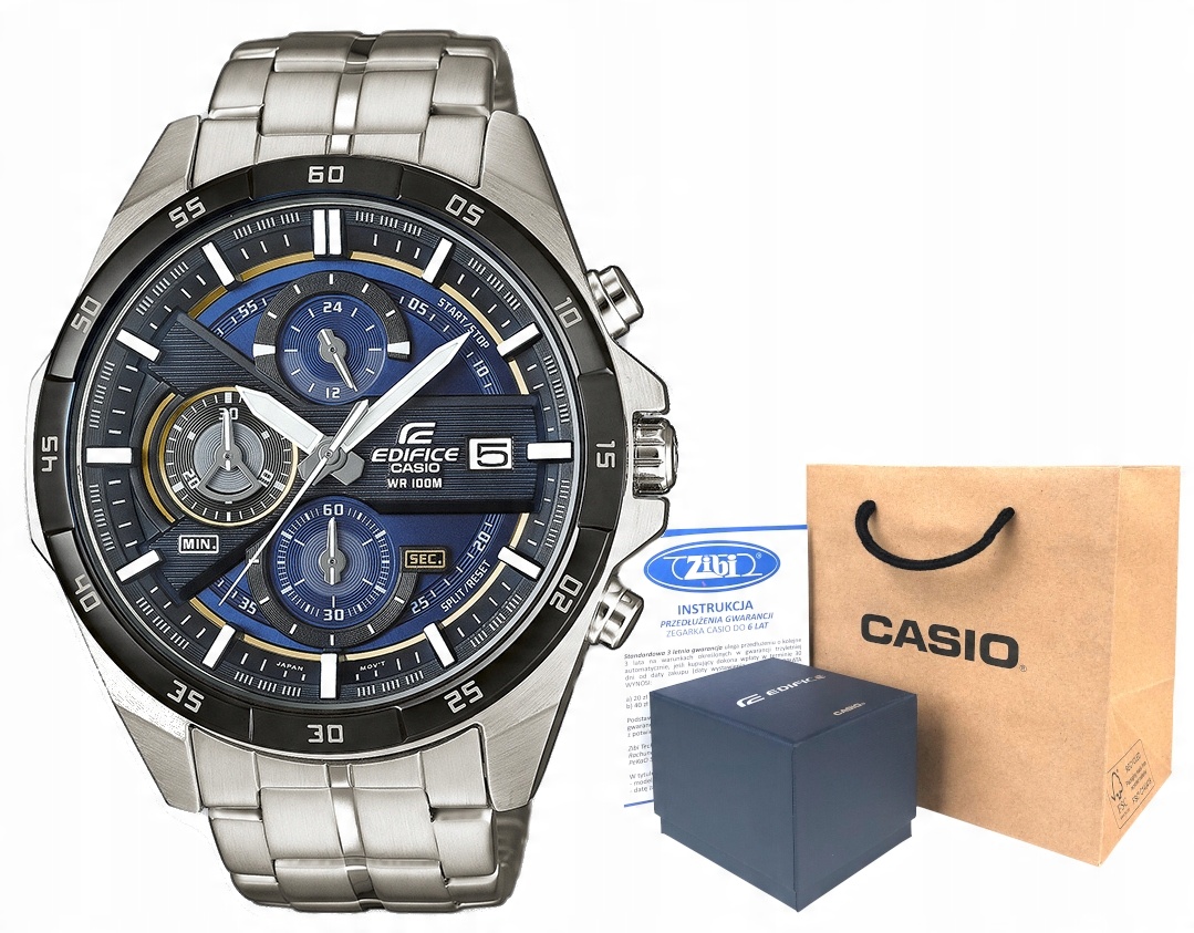 

Zegarek Casio Edifice EFR-556DB-2AV 10BAR hologram