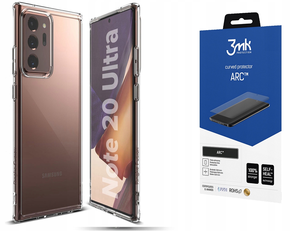 

Etui Case Do Galaxy Note 20 Ultra Ringke Folia 3MK