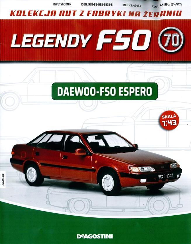 LEGENDY FSO nr 70 - DAEWOO-FSO ESPERO