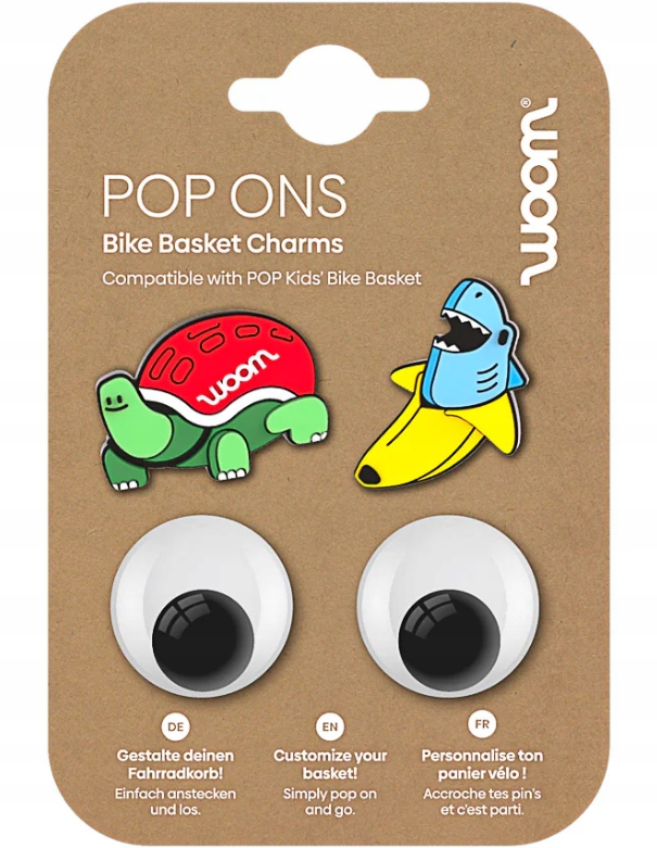 Przypinki woom POP ONS tropical fun