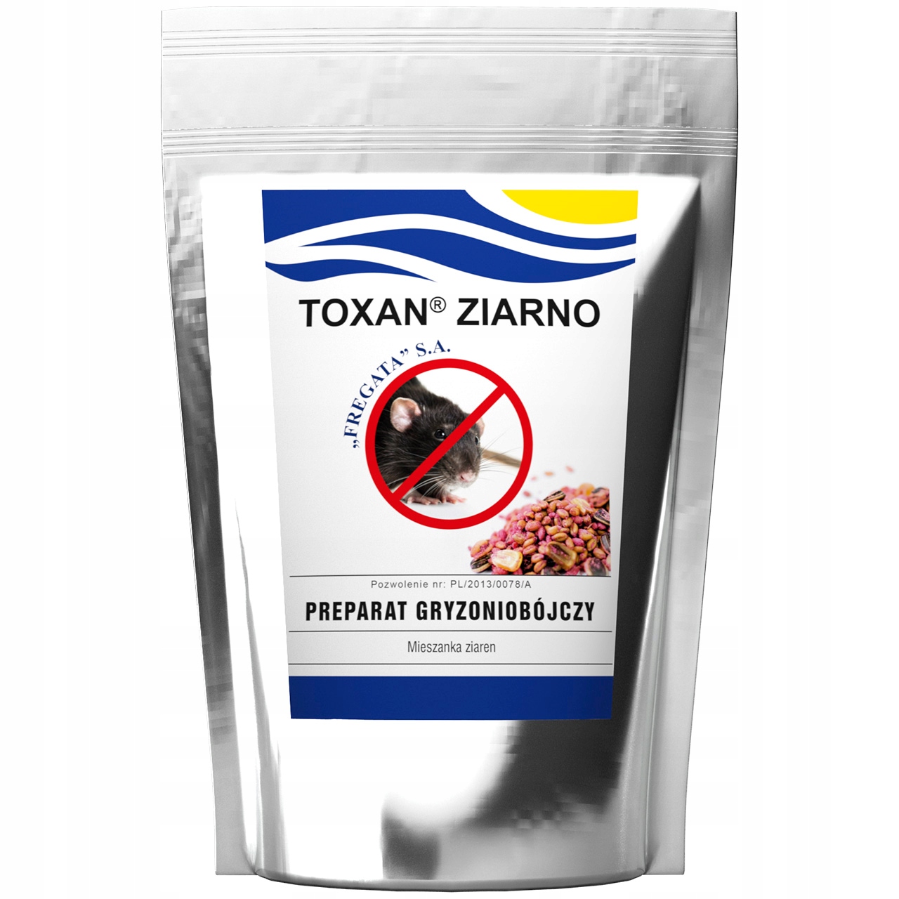 TOXAN trutka ZIARNO na MYSZY i SZCZURY 1 KG