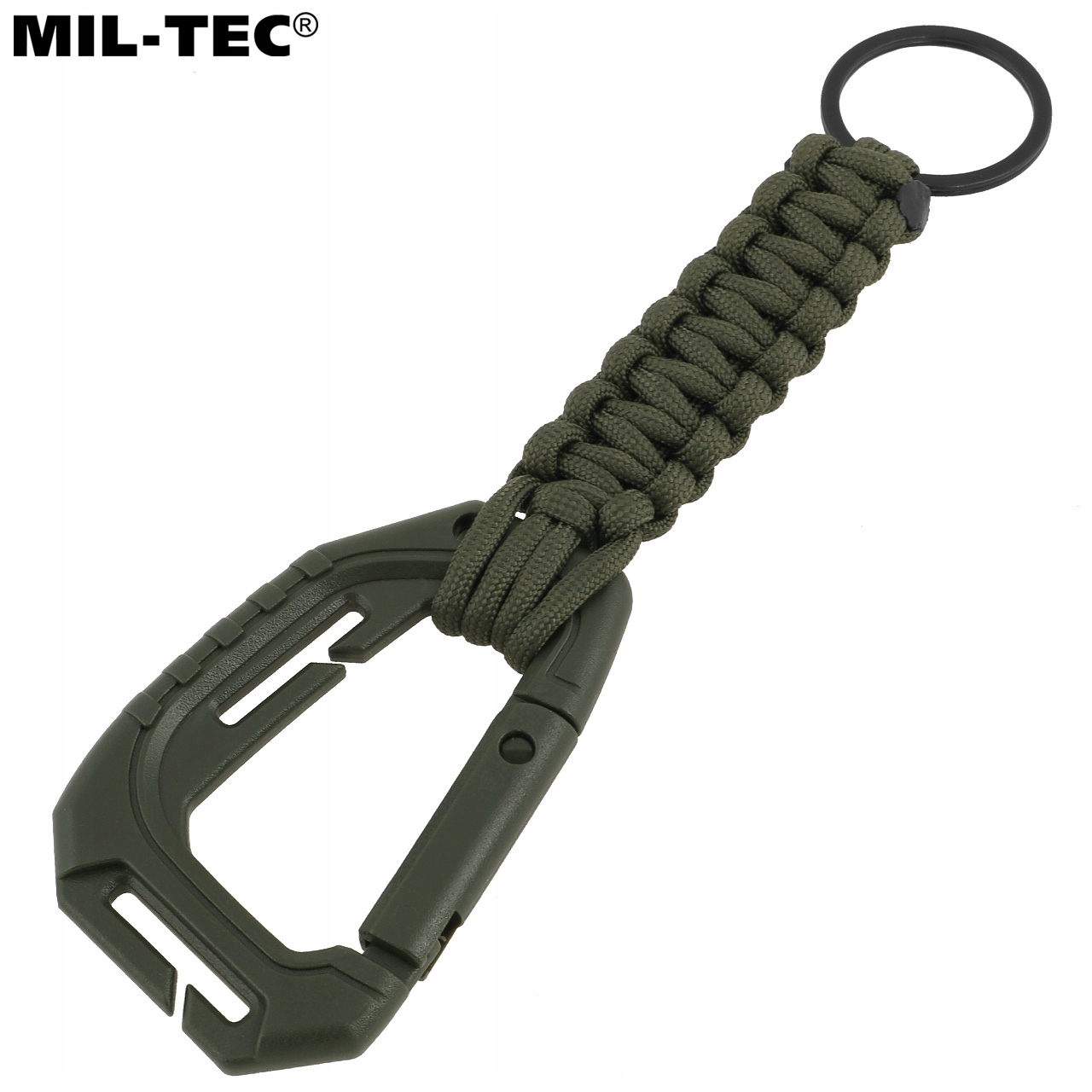 BRELOK DO KLUCZY KARABIŃCZYK LINKA PARACORD OLIVE Marka Mil-Tec