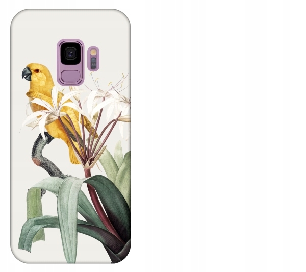 

Etui pokrowiec Samsung Galaxy S9 Ptak papuga akwar