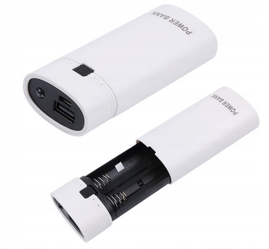 

Obudowa powerbank na 2 akumulatory 18650 Usb A 5V