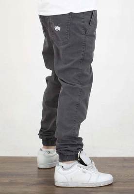 Kalhoty Chada Jeans Joggery Kastet Logo šedé