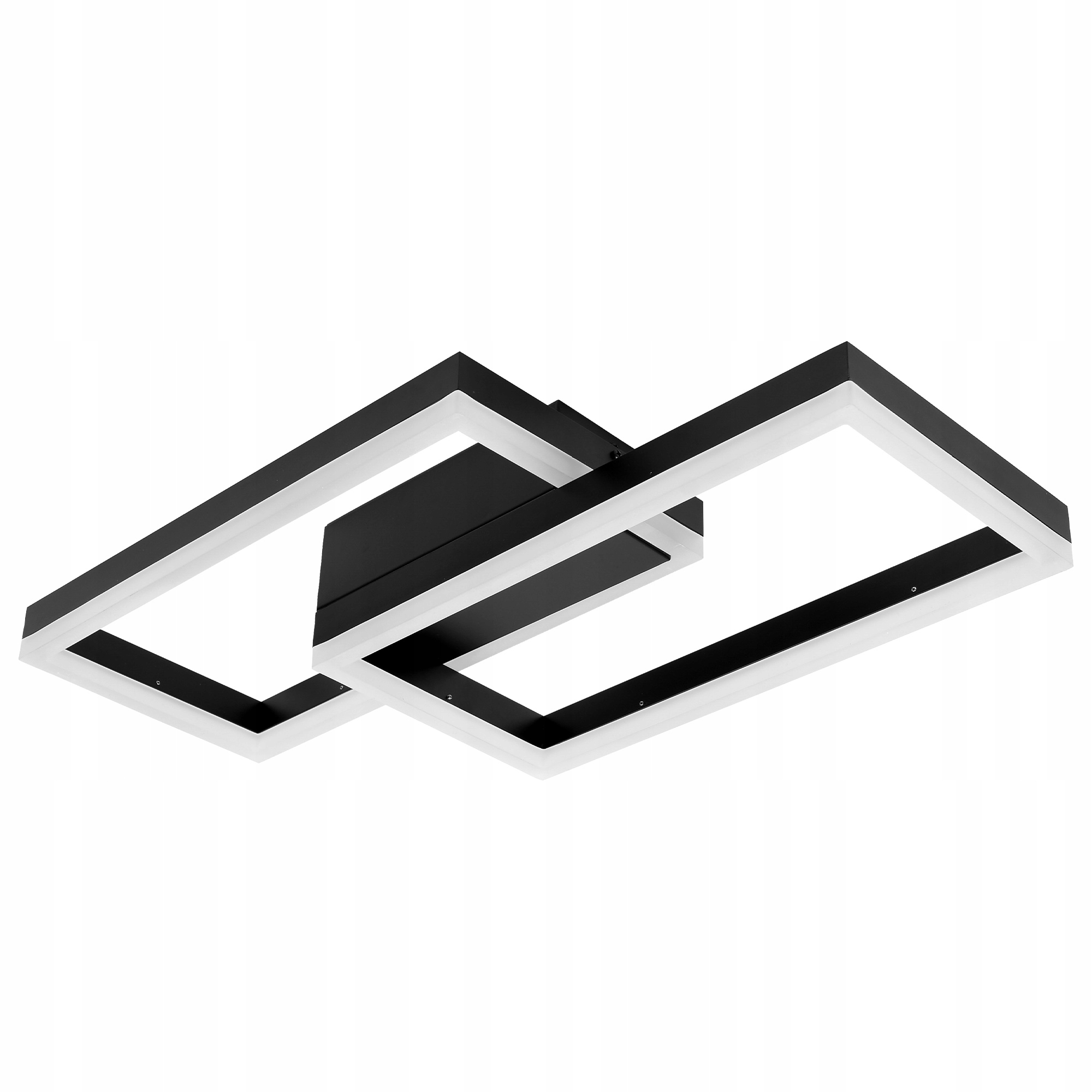 Lampa Sufitowa Led Wisząca Nowoczesna Żyrandol Plafon 48W Biała Neutralna