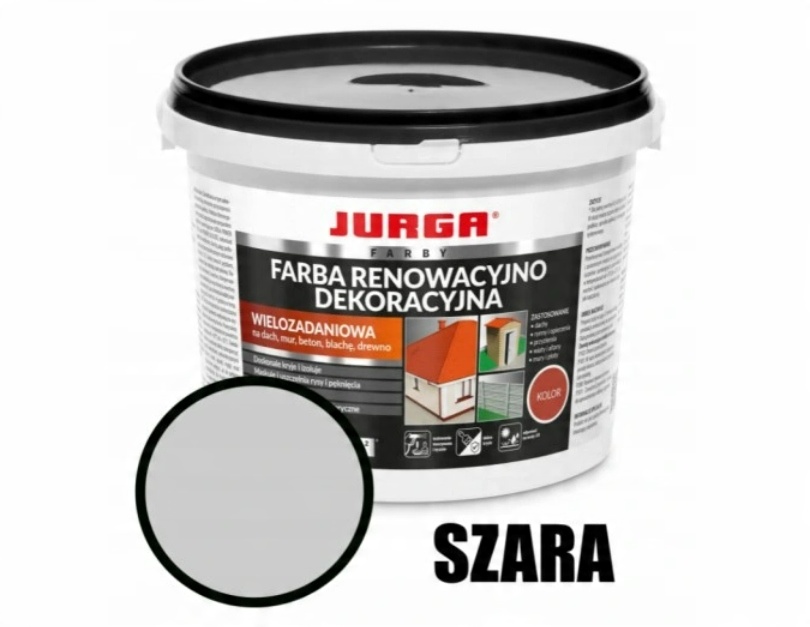 

Papa w płynie wodoodporna Jurga 7kg szary