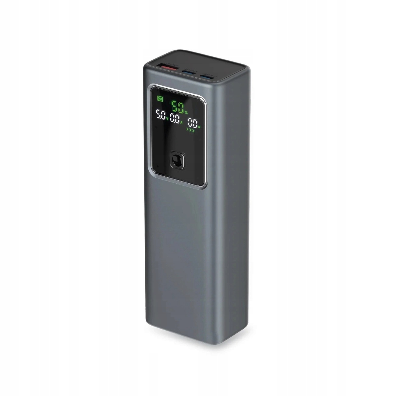 Powerbank Sbs 20000mAh Pd 100W z wyświetlaczem LCD szary