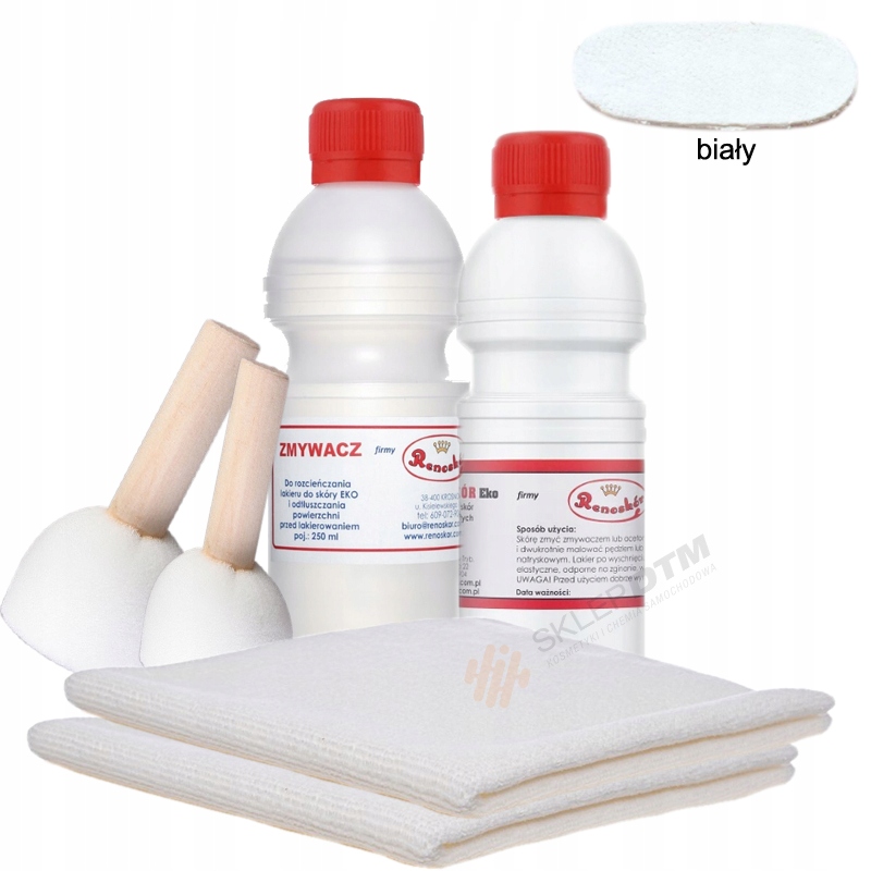 

Renoskór Renowacja Skóry Zestaw Biały 200ml