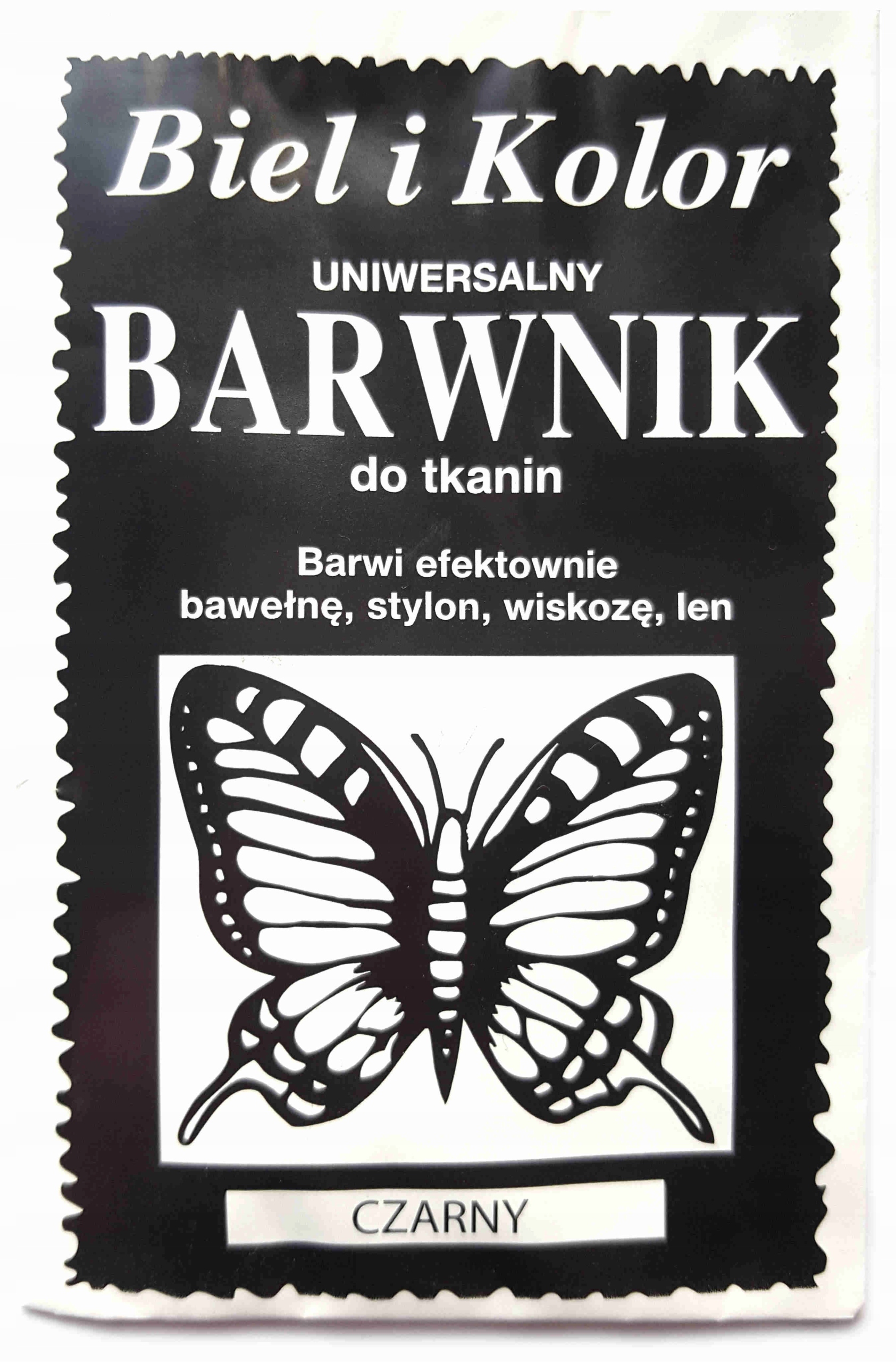 

Barwnik do tkanin ubrań farba 10 sztuk