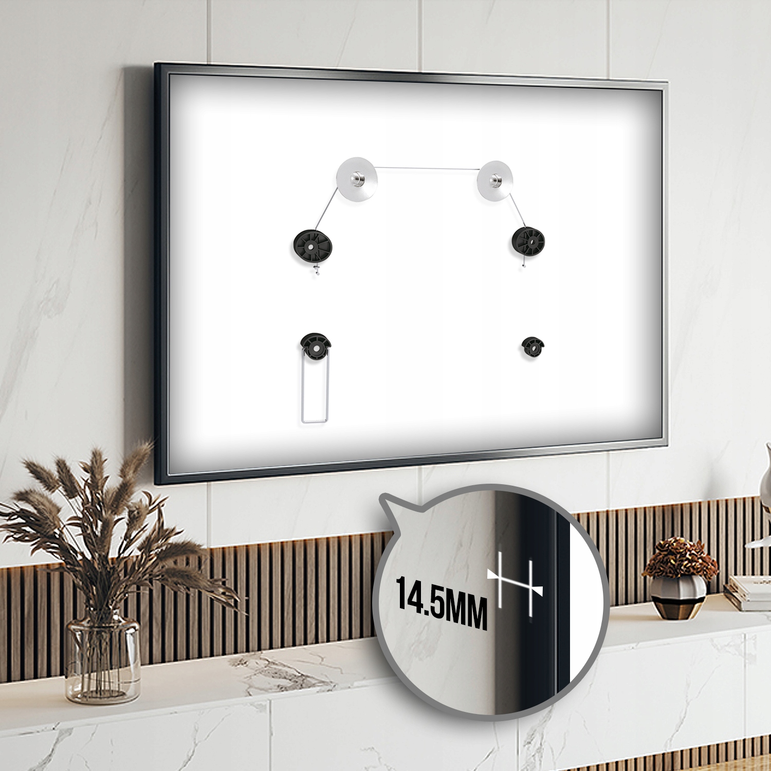 UCHWYT WIESZAK SLIM do TV TELEWIZORA LCD LED 32-70 Stan opakowania oryginalne