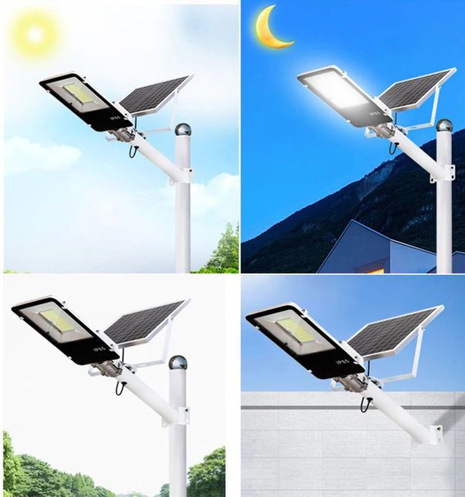 SOLARNA LAMPA ULICZNA LED JD-6120HL 300W Barwa światła biały zimny