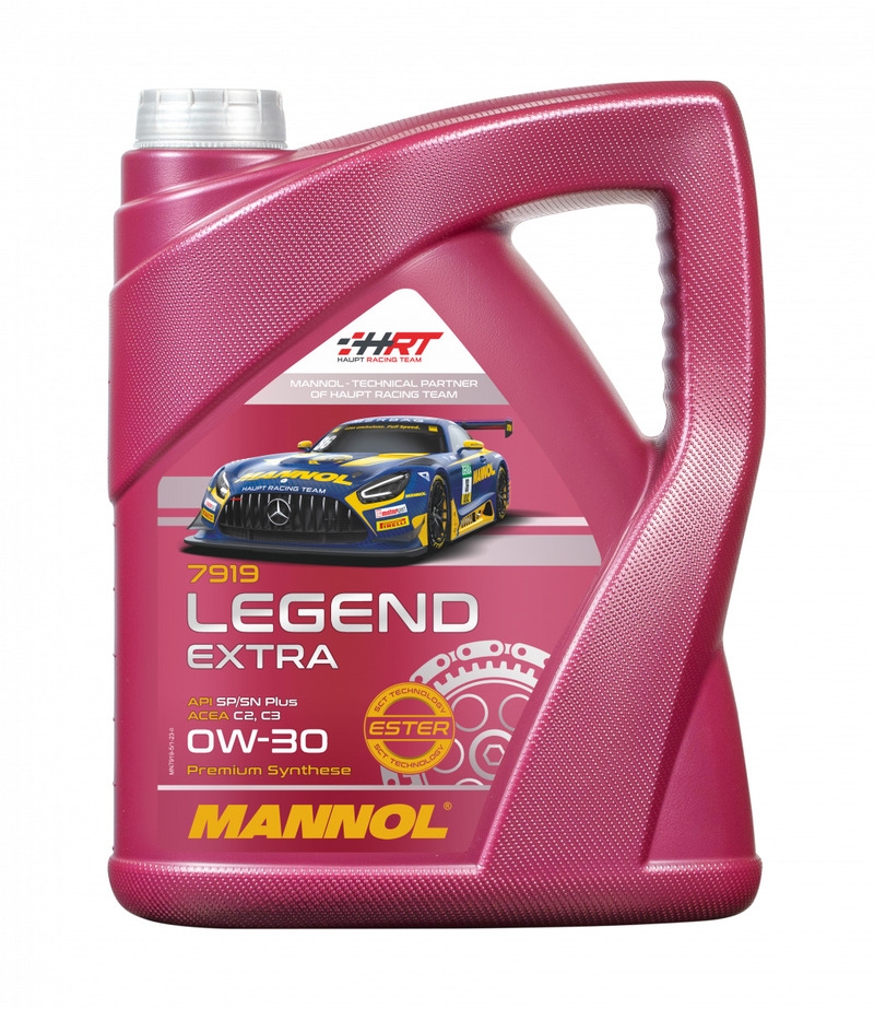 Mannol Automobilový Motorový Olej 0V30 Legend Extra Ester C2/C3 5 Litrov (7