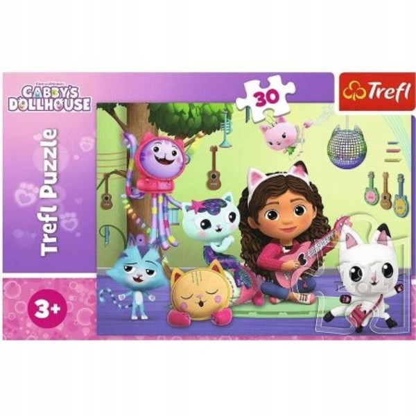 

Puzzle Gabi i jej uroczy domek 30 elementów
