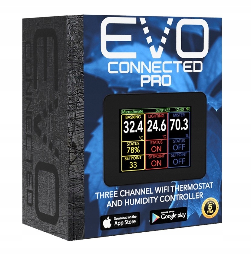 Levně Inteligentní termostat pro WiFi terárium Microclimate Evo Connected Pro