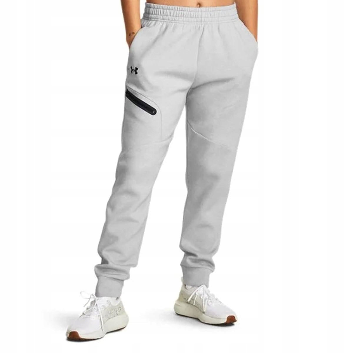 Under Armour Tepláky Unstoppable Flc Jogger-GRY šedá
