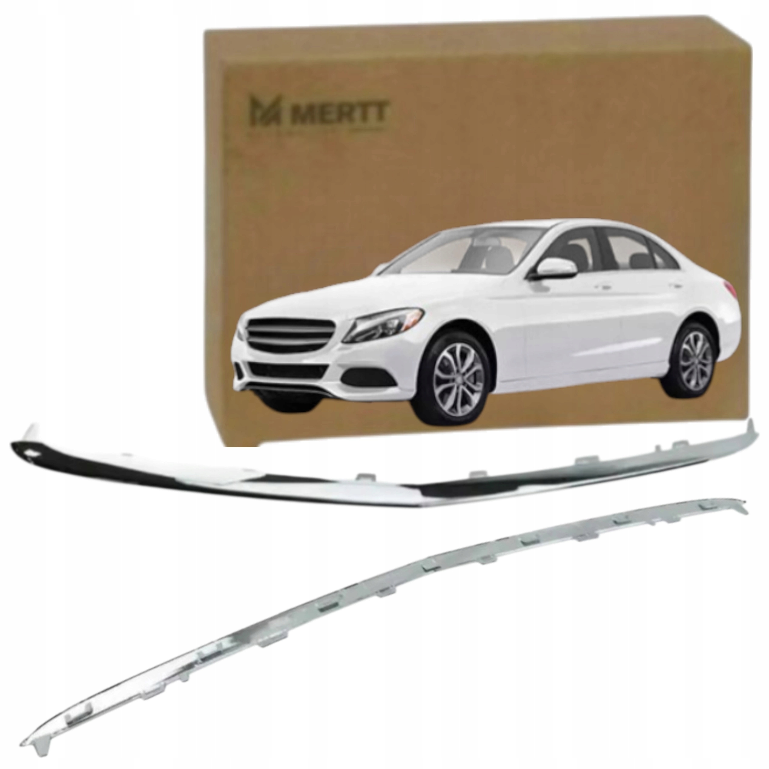 Lišta Předního Nárazníku A2058850323 Mercedes C-class W205 2015-2019