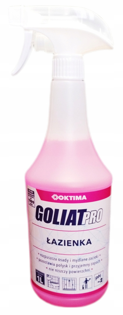 

Płyn do czyszczenia łazienek 1 L Goliat Pro Oktima