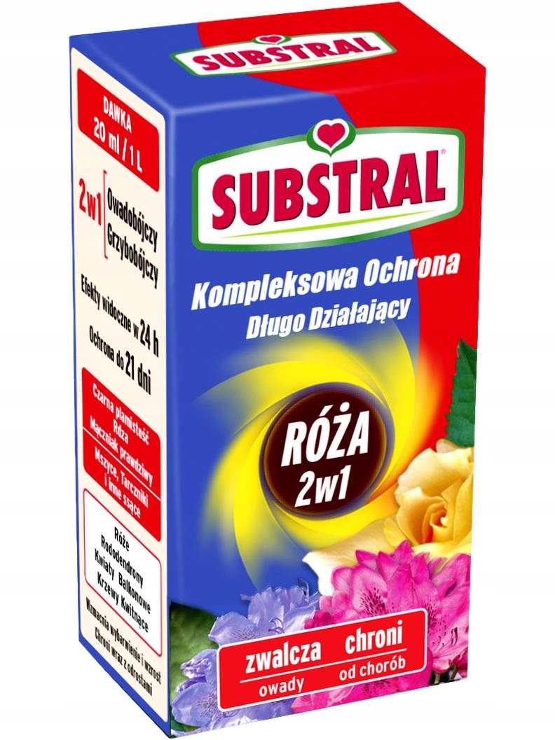 

Kompleksowa ochrona kwiatów Róża 2w1 25ml Substral