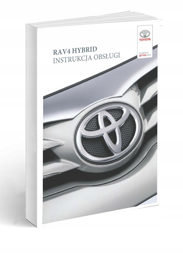 Toyota RAV4 Hybrid 2019-2022 Instrukcja Obsługi Polski