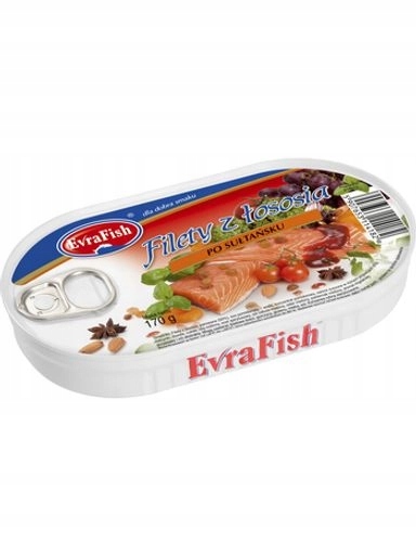 Levně 4x Evrafish – filé z lososa po sultánsku 170 g